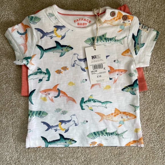 Fat Face shorts set 3-6 months - Picture 5 of 5